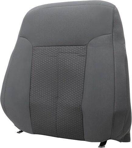 SecosAutoparts Gray Driver & Passenger Bottom & Top Lean Back & Driver Foam Cloth Replacement Seat Covers Compatible with Ford F250 F350 F450 F550 2011 2012 2013 2014 2015 2016 in Saudi Arabia
