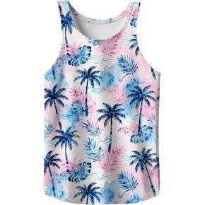 Mens Tank Tops Summer Black White Tank Tops for Men Big and Tall Graphic Beach Casual 4th of July Tank Top Men Running in Kuwait