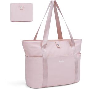 حقيبة حمل قابلة للطي للنساء من سينيدا، حقيبة عمل خفيفة الوزن مع حاملات أكواب داخلية مزدوجة، حقيبة يد يومية للسفر وصالة الألعاب الرياضية والبقالة | حامل أكواب سعة 40 أونصة، منظم جيدًا، محمول، متين، سعة كبيرة 21 لتر، للشاطئ/التسوق/الرحلات، هدية مثالية لها in Kuwait