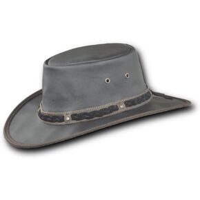 Barmah Hats Crackle Kangaroo Leather Hat - Item 1018 in Kuwait