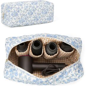 حقيبة سفر لأدوات الشعر متوافقة مع حقيبة سفر Dyson Airwrap اللطيفة ذات الأزهار لمنظم أدوات الشعر Shark Flexstyle in Kuwait