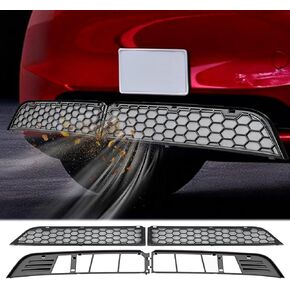 بطانة شبكية أمامية لسيارة Tesla Model Y 2025 2026 Juniper - غطاء شبكي سهل التركيب مع حماية من الحشرات وإكسسوارات حماية للتهوية مثالية للحفاظ على نظافة مدخل الهواء الأمامي in Kuwait