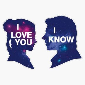 MAGNET I Love You. I Know Magnetic Vinyl Sticker Decal Magnet 5" in Saudi Arabia