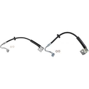 خراطيم خطوط الفرامل الأمامية - خراطيم الفرامل البديلة للسيارات الأمامية اليسرى واليمنى لسيارة Lincoln Town Car 4.6L 2003 2004 2005 2006 2007 2008 2009 2010 2011، من أجل Mercury Marauder 4.6L 2003 2004 in Kuwait