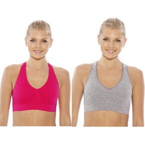 حمالة صدر رياضية Just Intimates Racerback (عبوة من قطعتين) in Kuwait