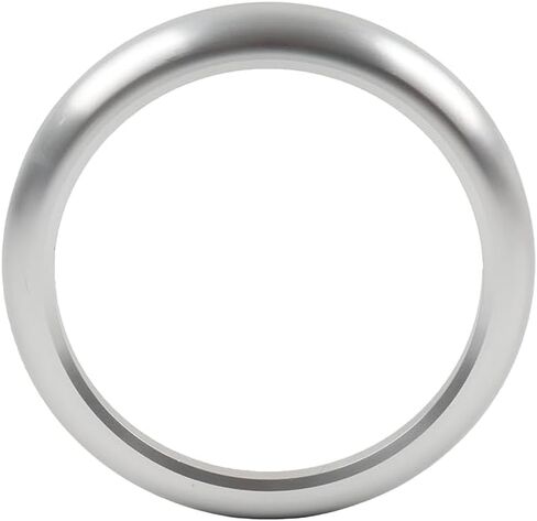 Cnthan7 1 Pc Compass Cover Stopwatch Ring Aluminum Alloy Silver For Porsche 911 2012-2021 in Kuwait