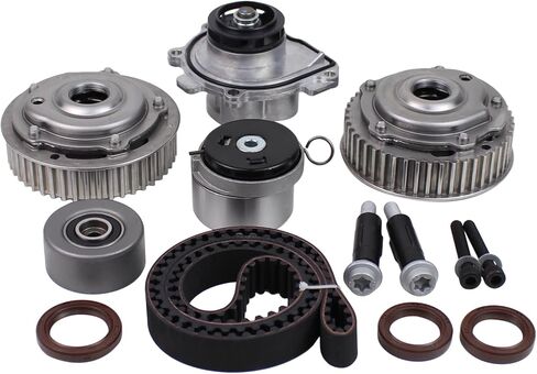 Timing Belt kit with Camshaft Sprocket Water Pump for Chevrolet Aveo 1.6 2010-11, Cruze 1.8 2011-15, Sonic 1.8 2012-18, Trax 1.8 2015-20, Pontiac G3 1.6 2009-10 in Saudi Arabia