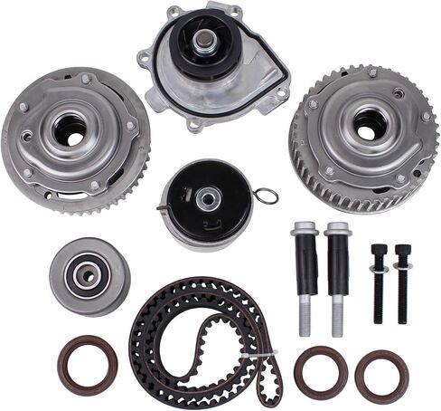 Timing Belt kit with Camshaft Sprocket Water Pump for Chevrolet Aveo 1.6 2010-11, Cruze 1.8 2011-15, Sonic 1.8 2012-18, Trax 1.8 2015-20, Pontiac G3 1.6 2009-10 in Saudi Arabia