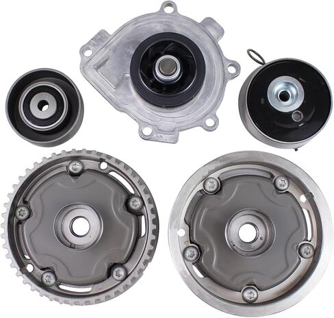 Timing Belt kit with Camshaft Sprocket Water Pump for Chevrolet Aveo 1.6 2010-11, Cruze 1.8 2011-15, Sonic 1.8 2012-18, Trax 1.8 2015-20, Pontiac G3 1.6 2009-10 in Saudi Arabia