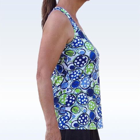 Pickleball Bella Women’s Racerback Pickleball Tank Top – Lightweight Breathable Athletic Top Dink 1 in Saudi Arabia