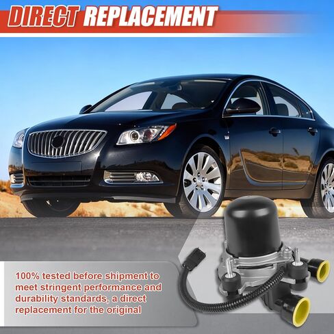 مضخة حقن الهواء الثانوية بدون دعامة متوافقة مع 2011 Buick Regal، 2011-2012 Buick LaCrosse، 2012-2015 Chevy Equinox، GMC Terrain 4Cyl | 2.4 لتر 2011-2015 استبدال #12634644 in Saudi Arabia