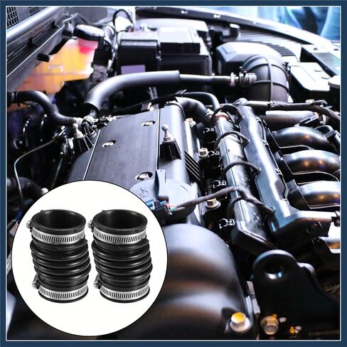 2 Pcs Air Intake Tube Hose Replacement No.1788120100 for Lexus ES300 1999 2000 2001 3.0L Stylish Design in Saudi Arabia