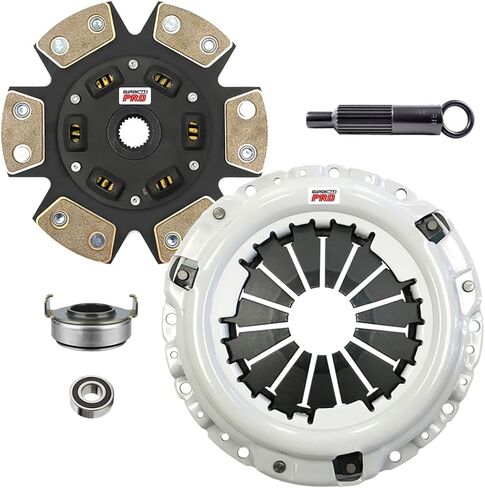 ClutchMaxPRO Performance Stage 4 Clutch Kit Compatible with 1994-2001 Acura Integra 1999-2000 Honda Civic Si 1994-1997 Civic Del Sol VTEC 1997-2001 CR-V B16 B18 B20 (CP08026HDC-ST4) in Kuwait