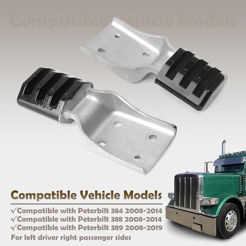 L11-6133 استبدال قوس دليل الغطاء العلوي لشاحنة Peterbilt 384 388 2008-2014 لـ 389 2008-2019، استبدل MPB75133 L116133 جوانب السائق الأيسر والركاب الأيمن 2 حزمة من الألومنيوم in Saudi Arabia