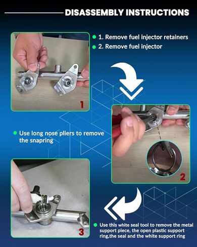 مجموعة أدوات تثبيت إزالة مانع تسرب حاقن الوقود DPTOOL متوافقة مع مرسيدس بنز M133 M139 M176 M177 M178 M254 M260 M264 M270 M274 M276 M278 مجموعة أدوات الانجراف لحاقن الوقود 278 589 01 15 03 in Saudi Arabia