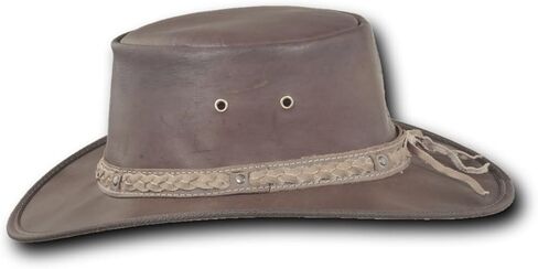 Barmah Hats Crackle Kangaroo Leather Hat - Item 1018 in Saudi Arabia