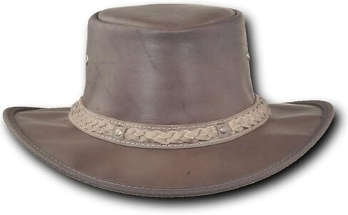 Barmah Hats Crackle Kangaroo Leather Hat - Item 1018 in Saudi Arabia