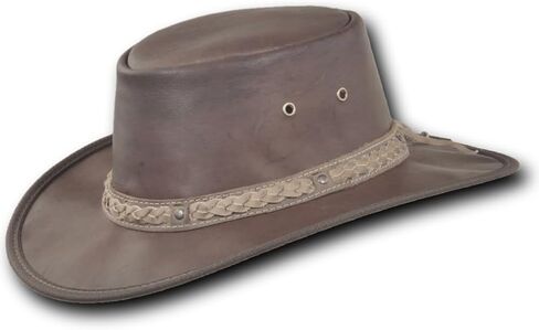 Barmah Hats Crackle Kangaroo Leather Hat - Item 1018 in Saudi Arabia