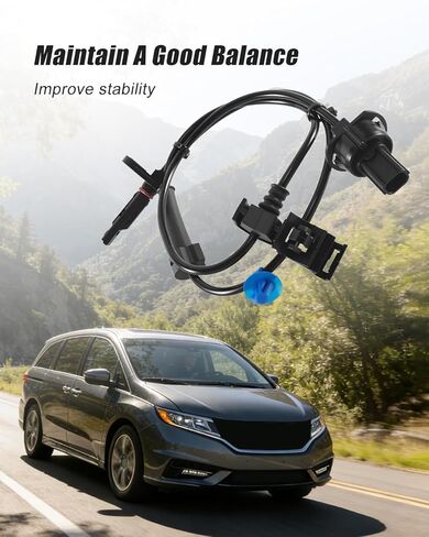 ABS Wheel Speed Sensors Fit for Honda Odyssey 2011-2017 Replace 57455TK8A01 57450TK8A01 ALS2258 ALS2252, Front Left and Right Side,1 Pair in Kuwait