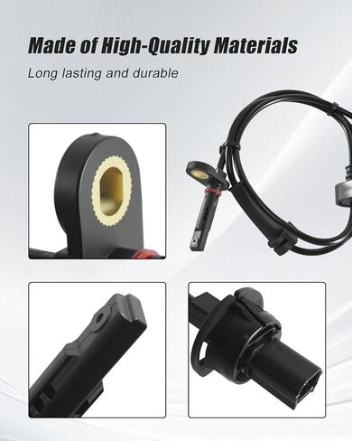 ABS Wheel Speed Sensors Fit for Honda Odyssey 2011-2017 Replace 57455TK8A01 57450TK8A01 ALS2258 ALS2252, Front Left and Right Side,1 Pair in Kuwait