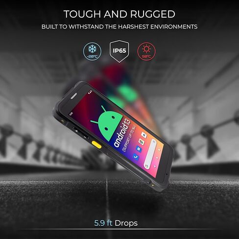 عبوة (4) | ماسح الباركود اللاسلكي من Chainway C66 | أندرويد 13 (الدعم المستقبلي حتى 18) | قارئ رموز زيبرا 2D/1D/QR | محطة شحن ذات 4 فتحات، حافظات حماية، واقيات شاشة in Kuwait