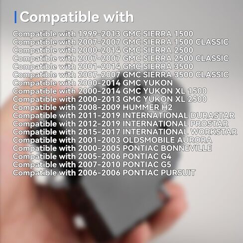 مشغل باب مزيج سخان HVAC 604-990 لسيارة تشيفي أفالانش سيلفرادو سونورا سوبربان تاهو جي إم سي يوكون هامر H2 سييرا أولدزموبيل يستبدل 15798229 52474810 in Kuwait