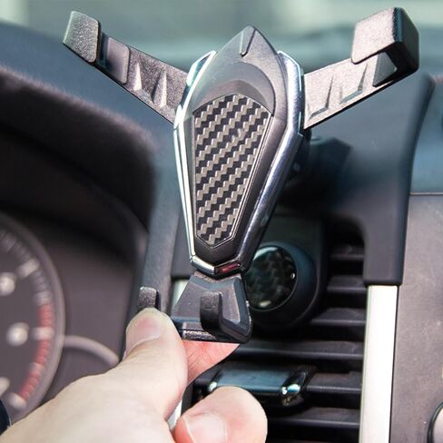 طيران عالي لسيارة Toyota Prado FJ120/Lexus GX470 2003-2009 ملحقات السيارة Dash A/C Vent Mount Cradles حامل الهاتف المحمول قابل للتعديل متوافق مع معظم الهواتف الذكية مجموعة in Saudi Arabia