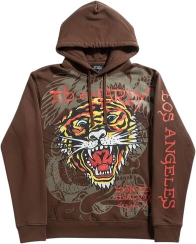 ED HARDY Men's Los Angeles Tiger Hoodie in Saudi Arabia