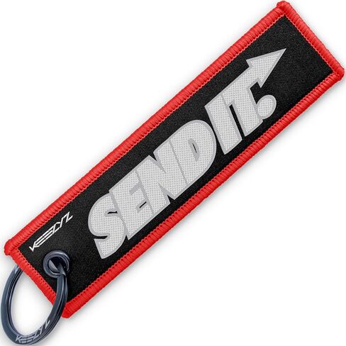 Send It Keychain | Adventure/Motorsports Mindset | Dirt Bike, MTB, Snowmobile & Off-Road Enthusiast Gift in Saudi Arabia