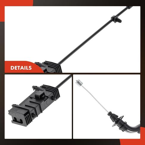 A-Premium Front Hood Latch Release Cable with Handle Compatible with Ford Fusion 2017 2018 2019 2020, 12.5 Inch in Saudi Arabia
