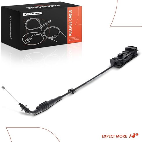 A-Premium Front Hood Latch Release Cable with Handle Compatible with Ford Fusion 2017 2018 2019 2020, 12.5 Inch in Saudi Arabia