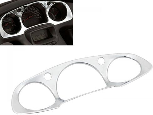 Chrome ABS Motorcycle Instrument Panel Accent Cover Decor Trim Compatible With Automotive Motorcycle Parts Goldwing GL 1800 2001 2011 Wing GL1800 01 11 in Saudi Arabia