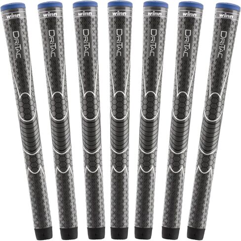 SET OF 13 WINN DRITAC AVS MIDSIZE GRAY GOLF GRIP in Saudi Arabia