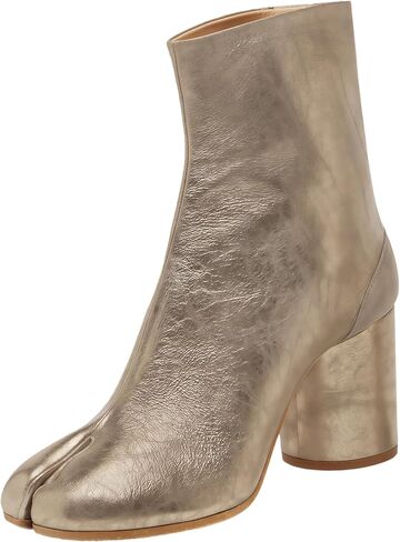 إمرأة تابي الأحذية انقسام اصبع القدم حذاء من الجلد كتلة مكتنزة الكعوب الجوارب اليابانية النينجا أحذية منتصف كعب كتلة الكعوب الجوارب in Kuwait