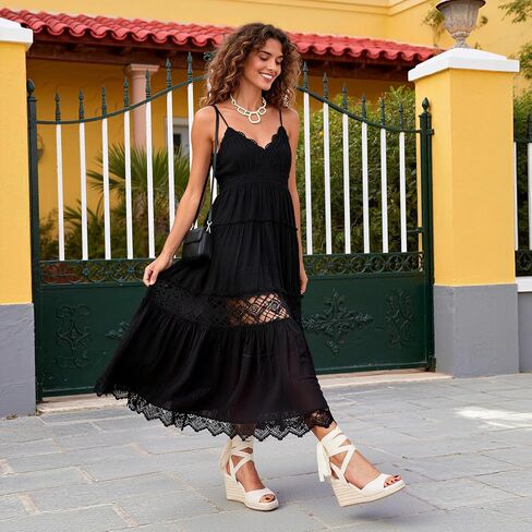 Womens Espadrilles Wedges Sandals Summer Lace Up Platform Raffia Heels Beach Sandles - Ankle Strap, Open Toe, Dress, Rome, Wedding in Kuwait