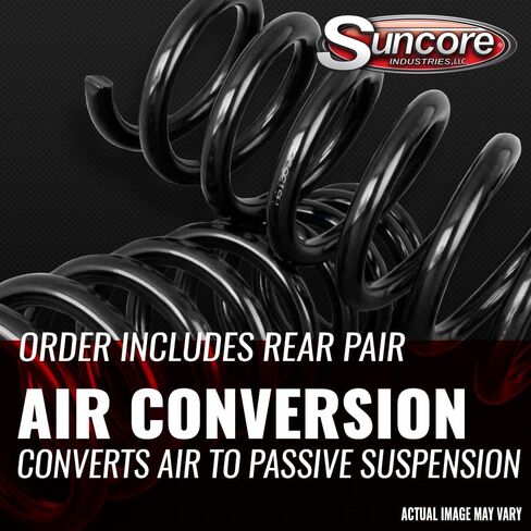 Suncore 40F-30-HD نظام تعليق ركوب الهواء للخدمة الشاقة من الهواء الخلفي إلى مجموعة تحويل زنبرك الملف in Saudi Arabia