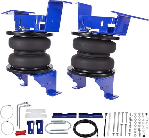 طقم أكياس تعليق هوائي خلفي maxpeedingrods 7500 رطل لسيارة GMC Sierra شيفروليه سيلفرادو 2500 HD 3500 HD 4WD 2020-2025 طقم زنبرك هوائي للشاحنات in Saudi Arabia