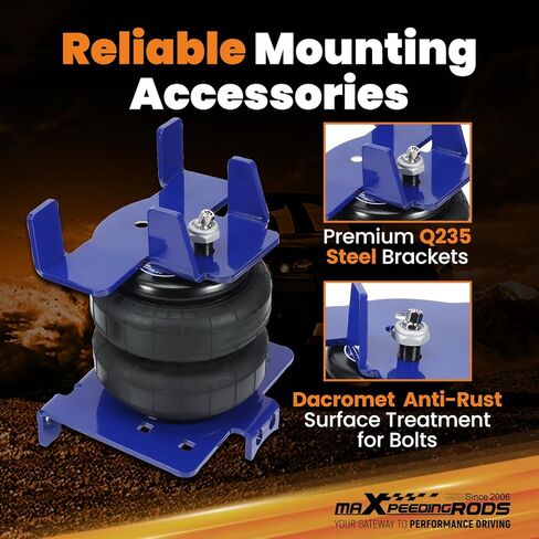 مجموعة أكياس تعليق هوائي خلفي من maxpeedingrods 5000 رطل لفورد F-150 2WD 4WD 2004-2008 Not FX2 طقم زنبرك مساعد الهواء in Saudi Arabia