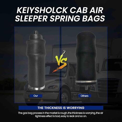 2pcs Cab Sleeper Air Spring Bag Compatible with Volvo 21165207, 8074629, 20462622, Goodyear 1S5-065, 1S5-141, 1S5-171, 579-100-065, 579-1001-710-0035 in Saudi Arabia