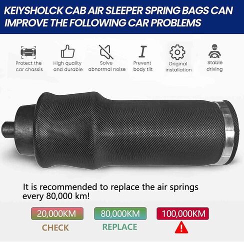 2pcs Cab Sleeper Air Spring Bag Compatible with Volvo 21165207, 8074629, 20462622, Goodyear 1S5-065, 1S5-141, 1S5-171, 579-100-065, 579-1001-710-0035 in Saudi Arabia