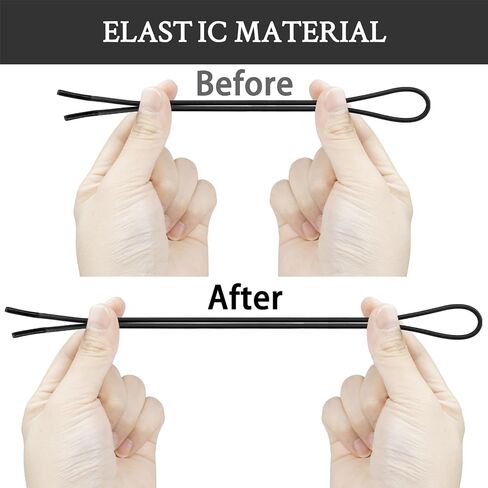 Endoto 2 Pairs Elastic Shoe laces for Skechers, No Tie Stretchy Bungee Replacement Shoelaces Strings for Shoes in Saudi Arabia