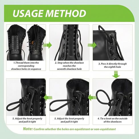 2 Pcs Boot Zipper Inserts, PU Leather Lace in Zippers with 8 Metal Eyelets, Easy On Off for Sneakers and Work Shoes in Saudi Arabia