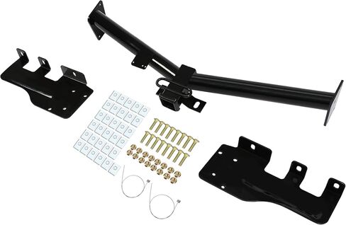 Class 3 Trailer Hitch Compatible with 1999-2013 Chevrolet Silverado GMC Sierra 1500 2" Receiver Black Steel Replacement for 44563 in Saudi Arabia