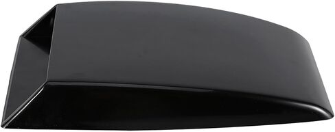 Universal Car Decorative Air Flow Intake Scoop Vent Cover Hood Sticker Classy Customized Look for Most Vehicles (Black) in Saudi Arabia