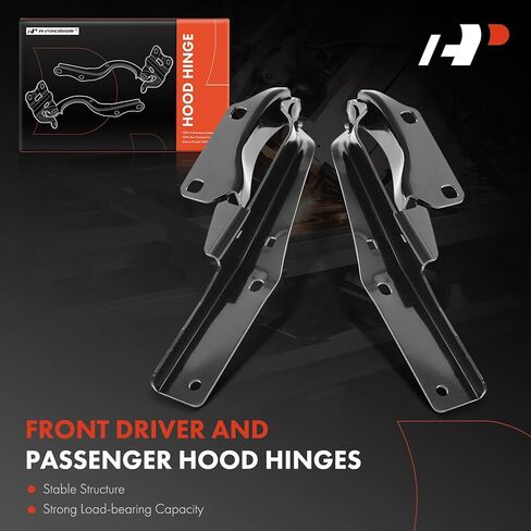 A-Premium Front Driver and Passenger Hood Hinges Compatible with Nissan Altima 2002 2003 2004 2005 2006, Front Left and Right Side, 2-PC Set, Replace# 654018J000, 654008J000 in Saudi Arabia