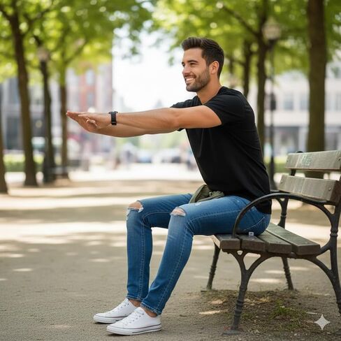 تي شيرت رجالي أساسي 100% من القطن برقبة دائرية - سادة، كم قصير، مقاس عادي، ممتاز، فائق النعومة، كلاسيكي للارتداء اليومي in Saudi Arabia