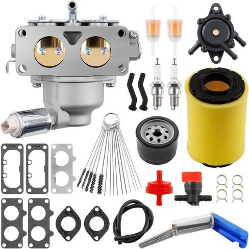المكربن ​​متوافق مع Husqvarna ركوب جزازة العشب YTH24V48، YTA22V46، YTH22V46 و 46 "/ 48" سطح السفينة بريجز ومحركات ستراتون in Saudi Arabia