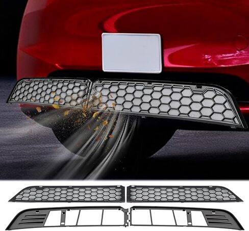 بطانة شبكية أمامية لسيارة Tesla Model Y 2025 2026 Juniper - غطاء شبكي سهل التركيب مع حماية من الحشرات وإكسسوارات حماية للتهوية مثالية للحفاظ على نظافة مدخل الهواء الأمامي in Kuwait