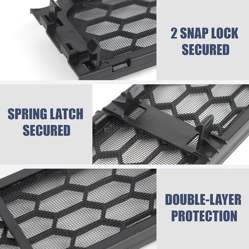 بطانة شبكية أمامية لسيارة Tesla Model Y 2025 2026 Juniper - غطاء شبكي سهل التركيب مع حماية من الحشرات وإكسسوارات حماية للتهوية مثالية للحفاظ على نظافة مدخل الهواء الأمامي in Kuwait