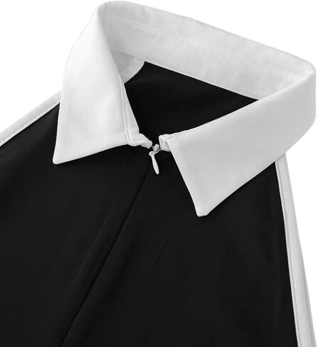 Remidoo Women's Polo Crop Tank Top Sleeveless Half Zip Collared Athletic Tennis Shirt in Saudi Arabia